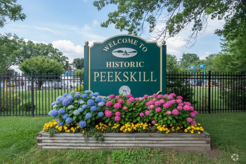 Building Raising in Peekskill, NY