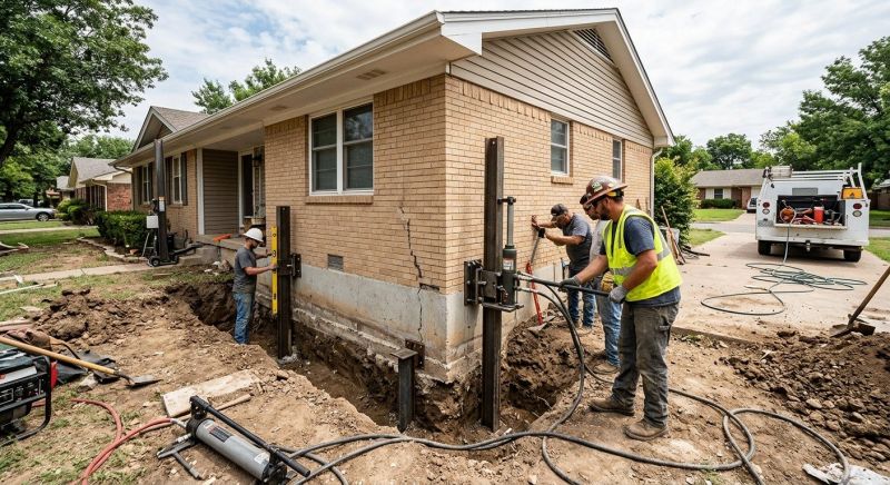 Concrete Foundation Leveling