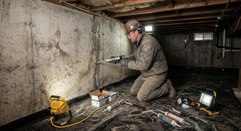 Cracked Foundation Repair