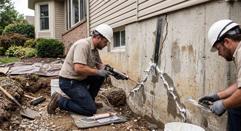 Cracked Foundation Repair