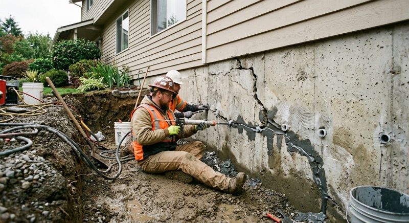 Cracked Foundation Repair
