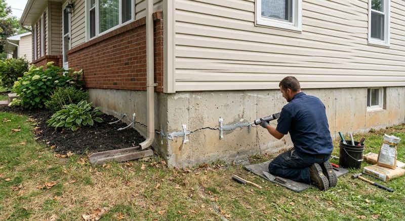 Cracked Foundation Repair